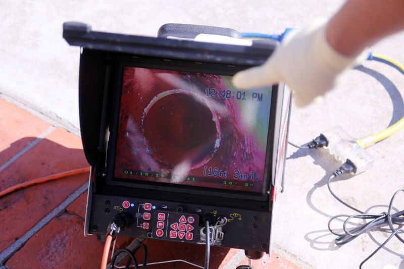 Sewer Line Camera Service detail